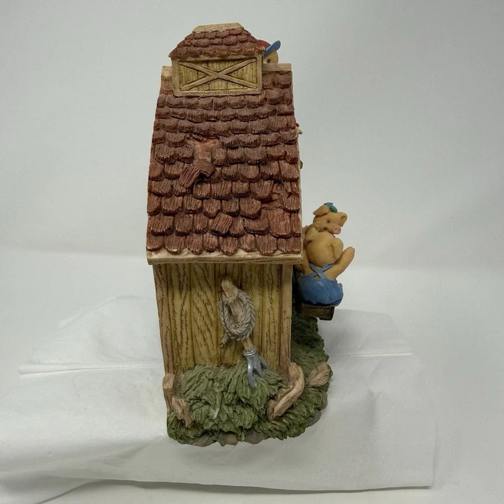 Vtg. San Francisco Music Box Company The Farmer and the Dell Animated Motion